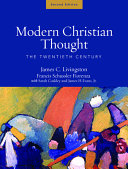 Modern Christian Thought: The twentieth century