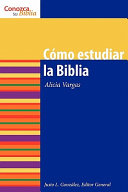 Cmo Estudiar la Biblia