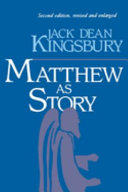 Matthew as Story