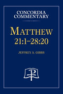Matthew 21 : 1-28