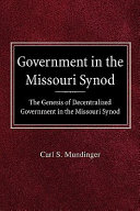 Government in the Missouri Synod