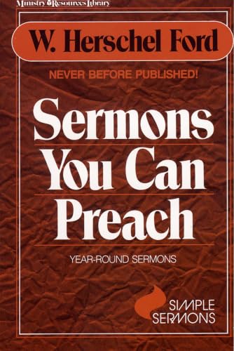 Sermons You Can Preach (Simple Sermon Series)