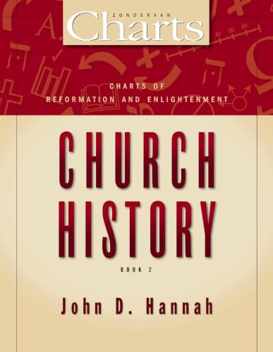 Charts of Reformation and Enlightenment Church History (ZondervanCharts)