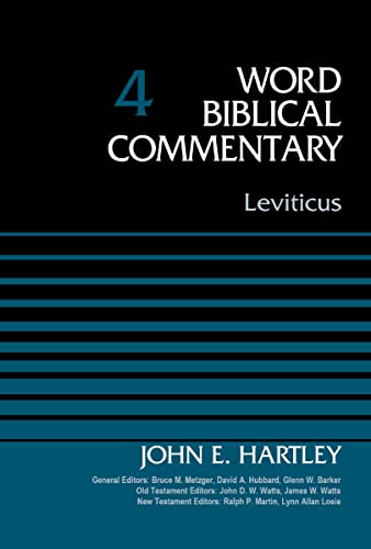 Leviticus, Volume 4 (Word Biblical Commentary)