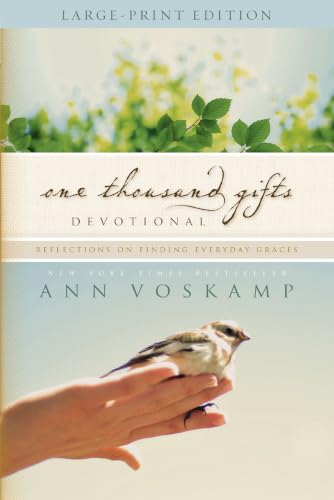 One Thousand Gifts Devotional (Large Print)