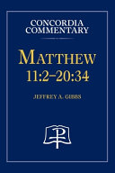 [9780758675682] Matthew 11 : 2-20