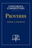 [9780758675637] Proverbs - Concordia Commentary