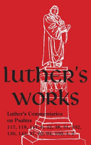 [9780758675088] Luther's Works - Volume 14 : (Selected Psalms III)