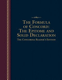 [9780758668332] The Formula of Concord