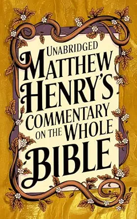 [9789360514419] Unabridged Matthew Henry's Commentary on the Whole Bible (best navigation)