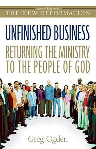 [9780310246190] Unfinished Business: Returning the Ministry to the People of God