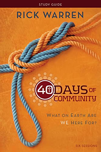 [9780310689119] 40 Days of Community Bible Study Guide