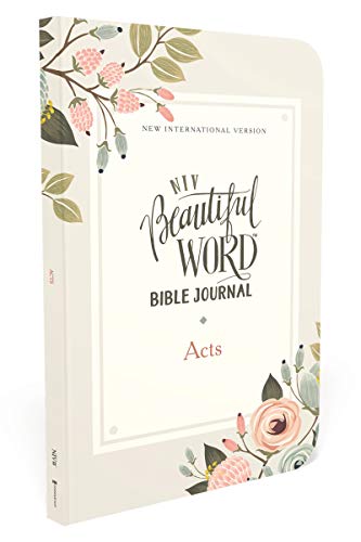 [9780310455189] NIV, Beautiful Word Bible Journal, Acts, Paperback, Comfort Print