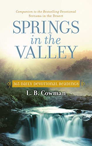 [9780310354482] Springs in the Valley: 365 Daily Devotional Readings