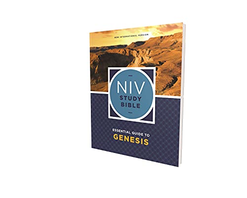[9780310460404] NIV Study Bible Essential Guide to Genesis, Paperback, Red Letter, Comfort Print