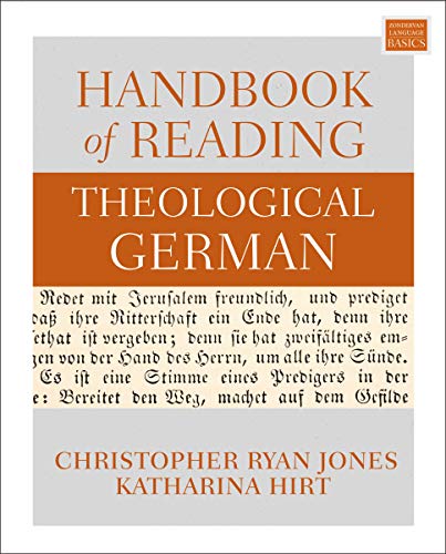 [9780310119388] Handbook of Reading Theological German