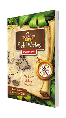 [9780310456100] NIV, Adventure Bible Field Notes, Matthew, Paperback, Comfort Print: My First Bible Journal
