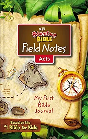 [9780310455370] NIV, Adventure Bible Field Notes, Acts, Paperback, Comfort Print: My First Bible Journal