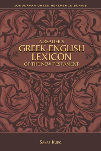 [9780310523321] A Reader's Greek-English Lexicon of the New Testament