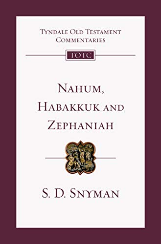 [9781783599745] Nahum, Habakkuk and Zephaniah: An Introduction and Commentary