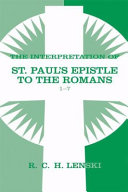[9780806680774] Interpretation of St Paul's Epistle to the Romans