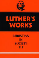 [9780800603465] The Christian in Society III