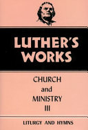 [9780800603410] Church and Ministry III