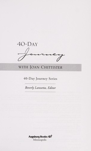 [9780806680316] 40-day journey with Joan Chittister