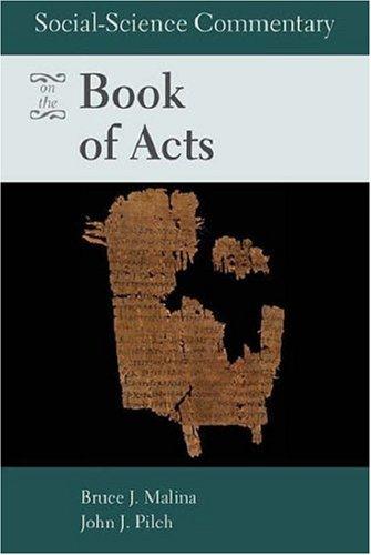 [9780800638450] Social-science Commentary on the Book of Acts (Social Science Commentary)