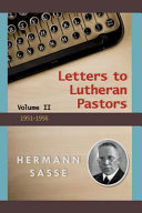 [9780758641557] Letters to Lutheran pastors